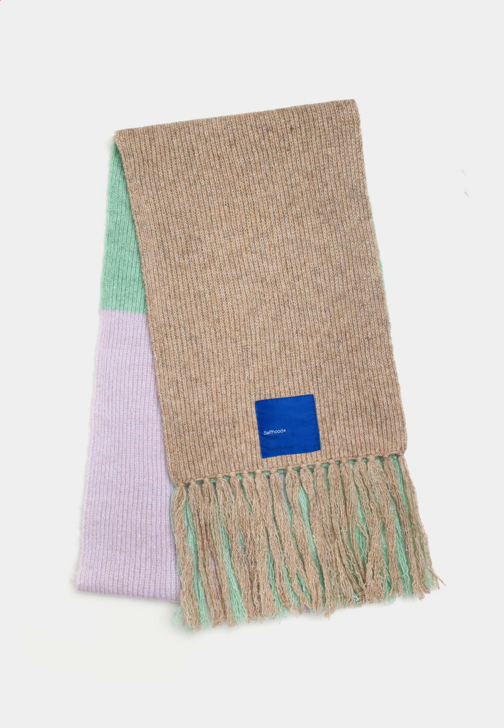 Turquoise Fluffy Scarf