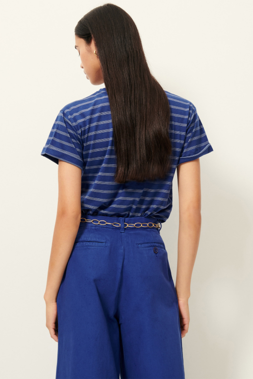 
                  
                    FLAHERTY Blazer Blue Side Gathering T-Shirt
                  
                