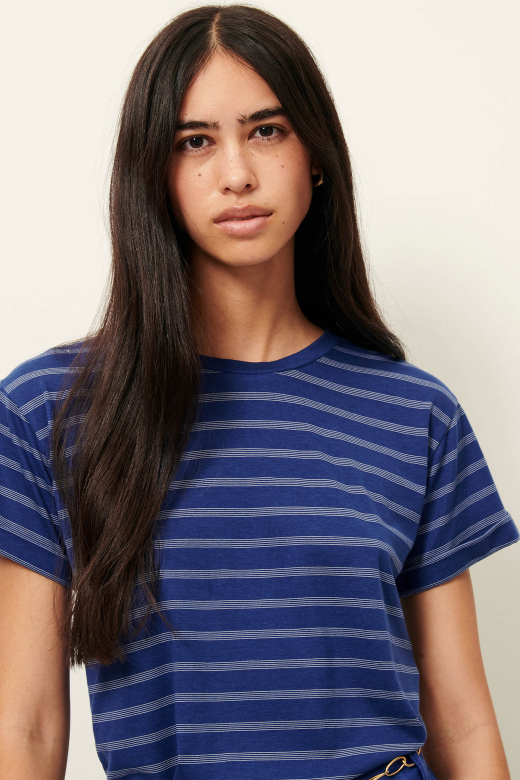
                  
                    FLAHERTY Blazer Blue Side Gathering T-Shirt
                  
                