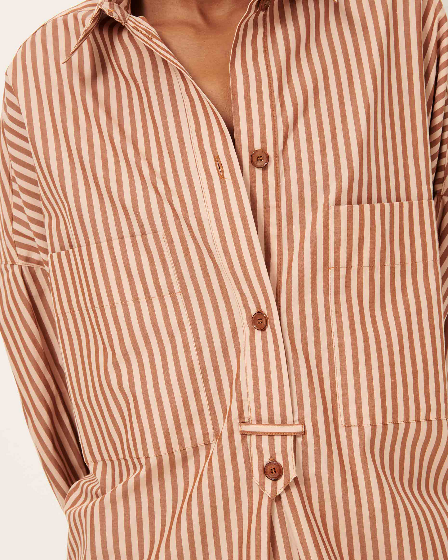 
                  
                    FONTELLA Toffee Blush Shirt Dress
                  
                