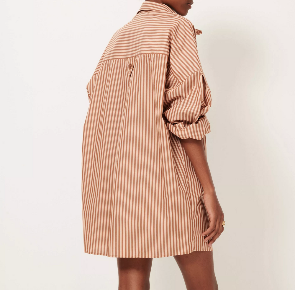 
                  
                    FONTELLA Toffee Blush Shirt Dress
                  
                