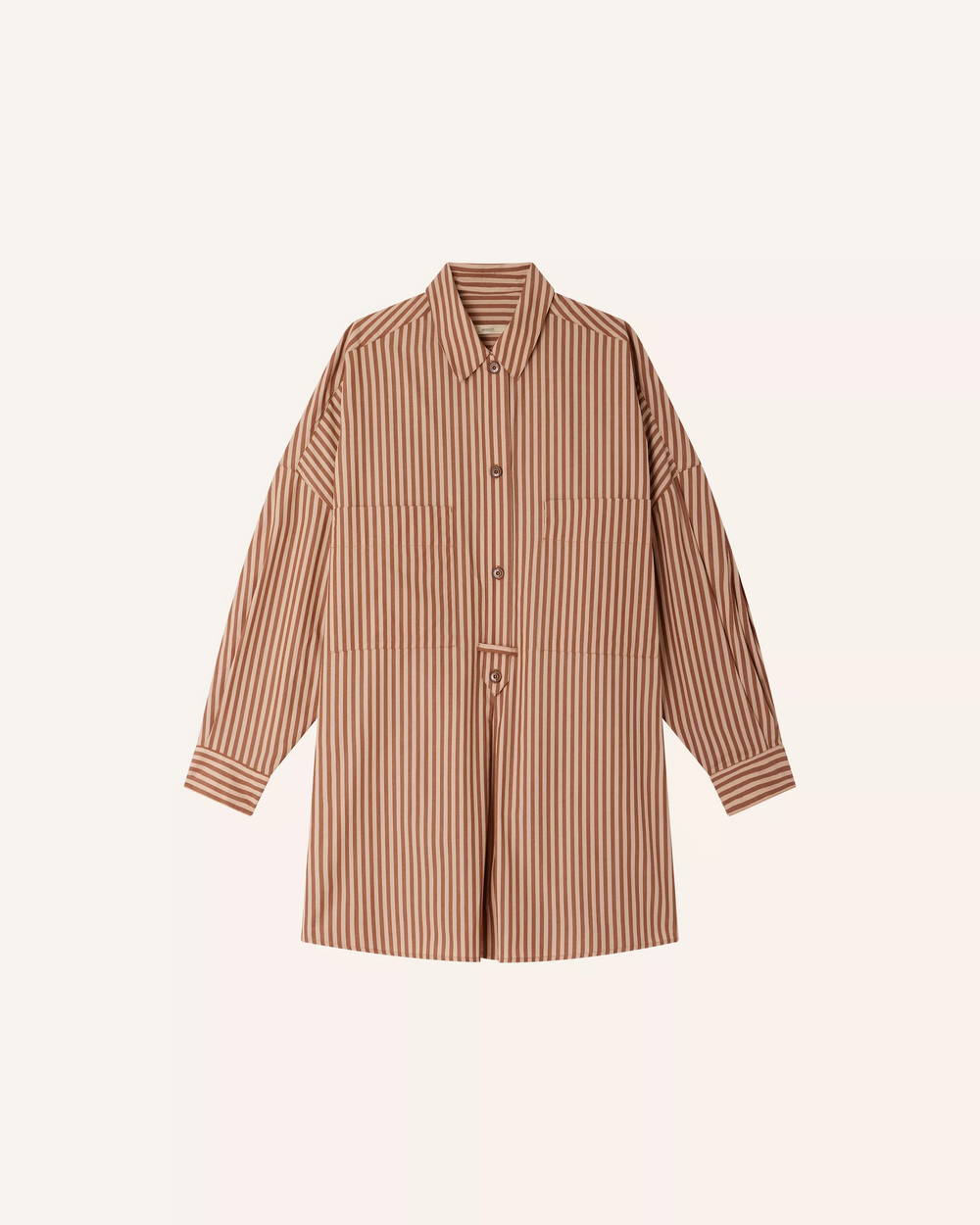 FONTELLA Toffee Blush Shirt Dress