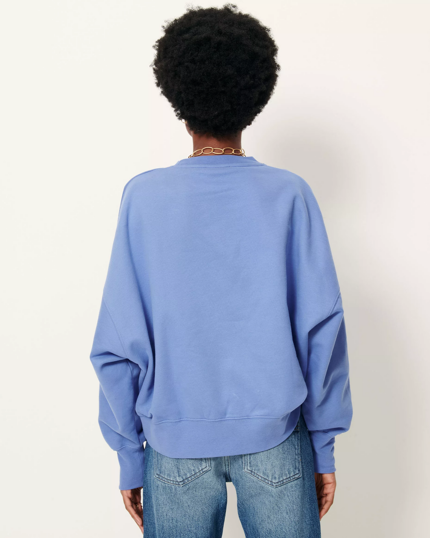 
                  
                    ISI Italian Blue Cropped Jumper
                  
                