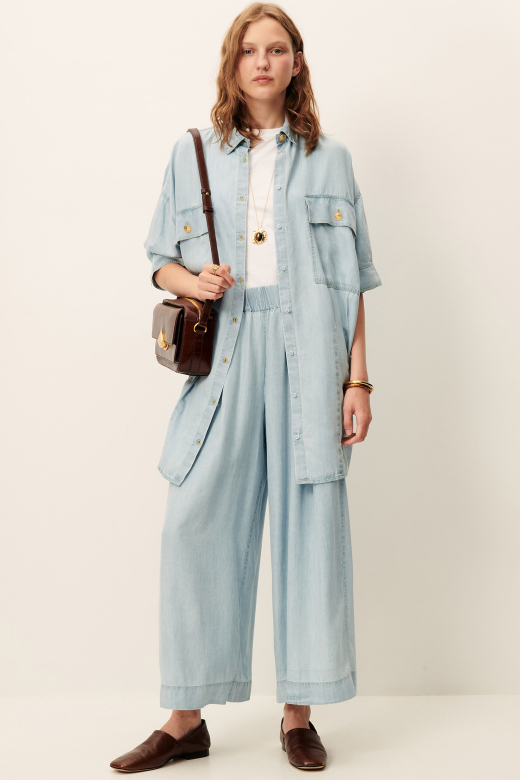 
                  
                    ISLANIM Alizea Wide Elastic Trousers
                  
                