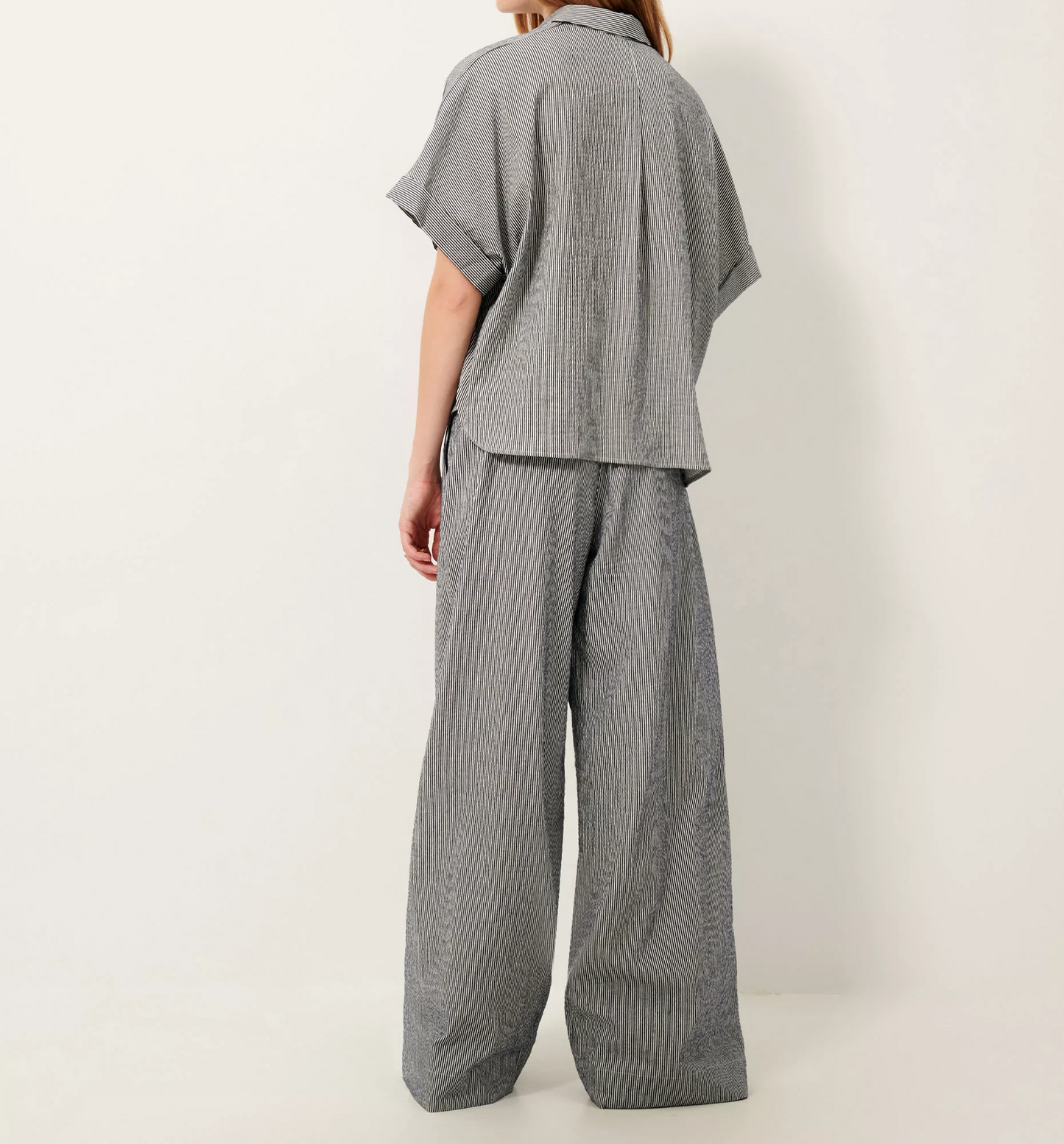 
                  
                    RIDOOSEER Coutil Blue Trousers
                  
                