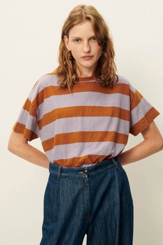 
                  
                    TOOLI Lila Glaze Wide T-Shirt
                  
                