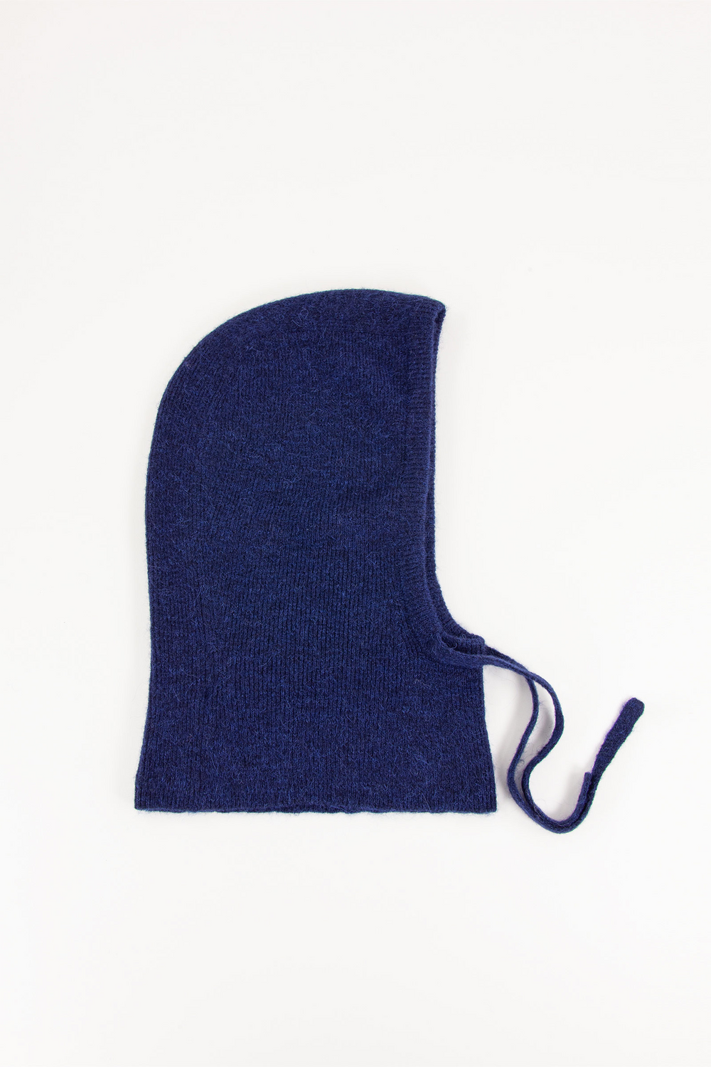 WILLIS Queen Blue Flauschige Rippstrickkapuze