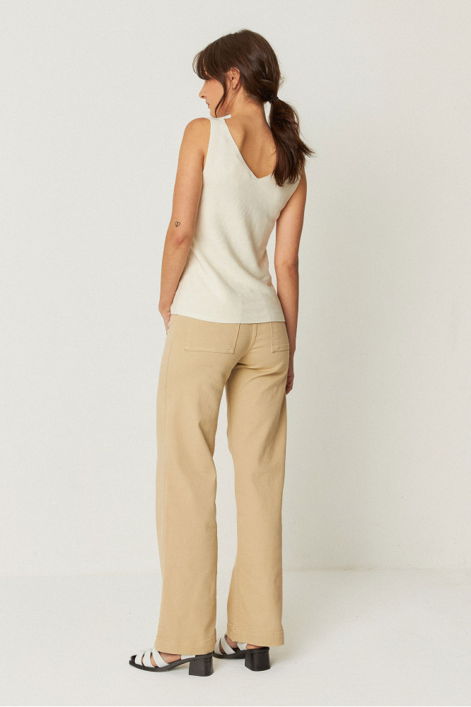 
                  
                    MAIXA Cream T-Shirt
                  
                