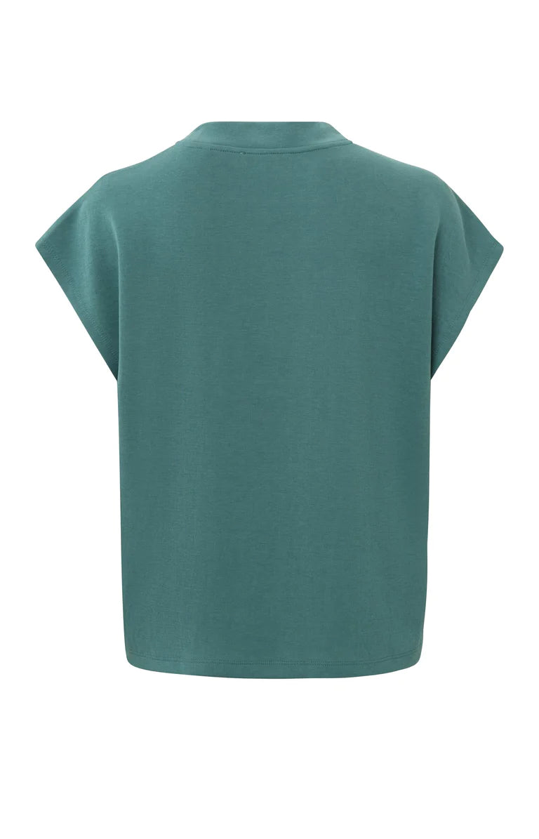 
                  
                    Hydro Blue Sleevless T-Shirt
                  
                