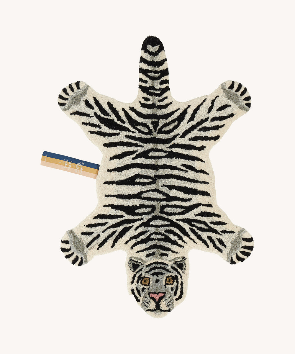 SNOWY Small Tiger Rug