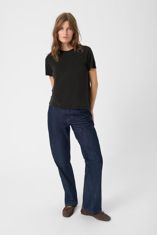 
                  
                    SLCOLUMBINE Black Crew Neck T-Shirt
                  
                