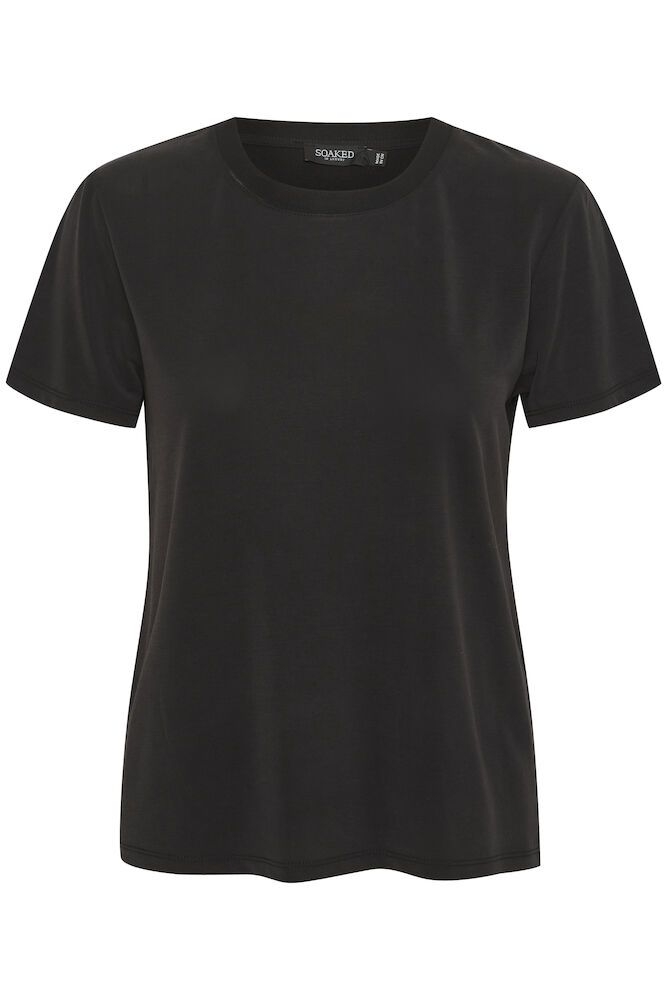 SLCOLUMBINE Black Crew Neck T-Shirt