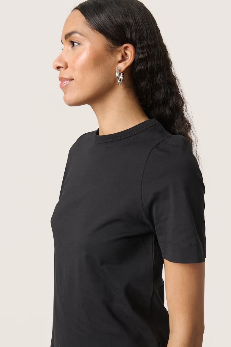 
                  
                    SLJINA Black Puff T-Shirt
                  
                