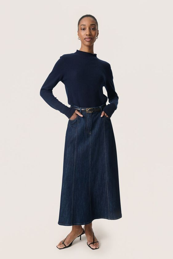 
                  
                    SLMOLINA Night Sky Mockneck Jumper
                  
                