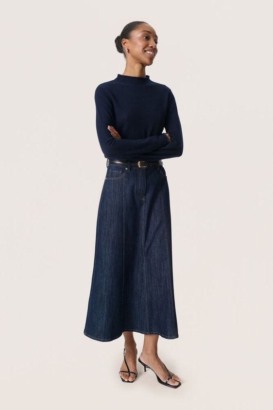 
                  
                    SLMOLINA Night Sky Mockneck Jumper
                  
                