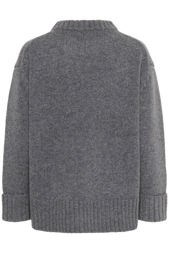 
                  
                    SLMOLINE Grey Melange Crew Neck Jumper
                  
                