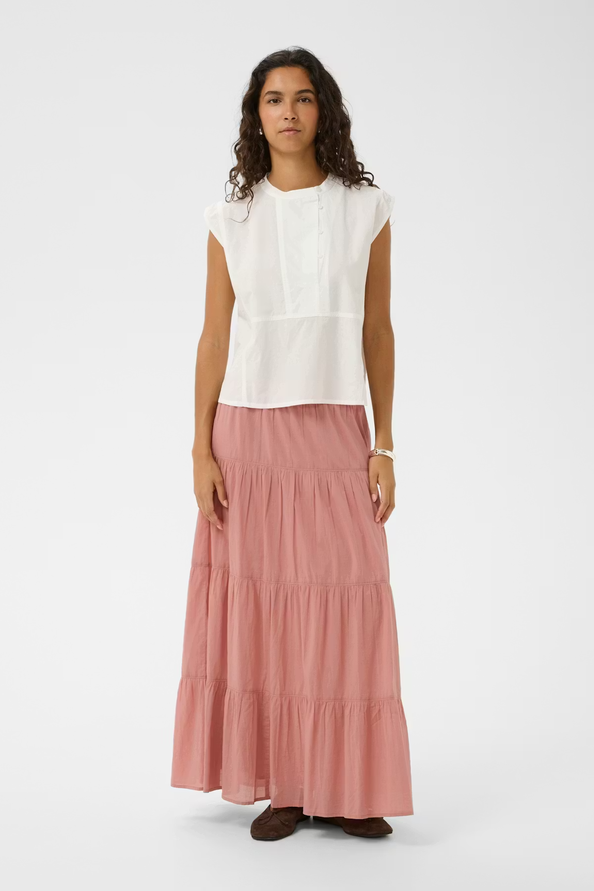 
                  
                    SLRUNA Ash Rose Maxi Skirt
                  
                