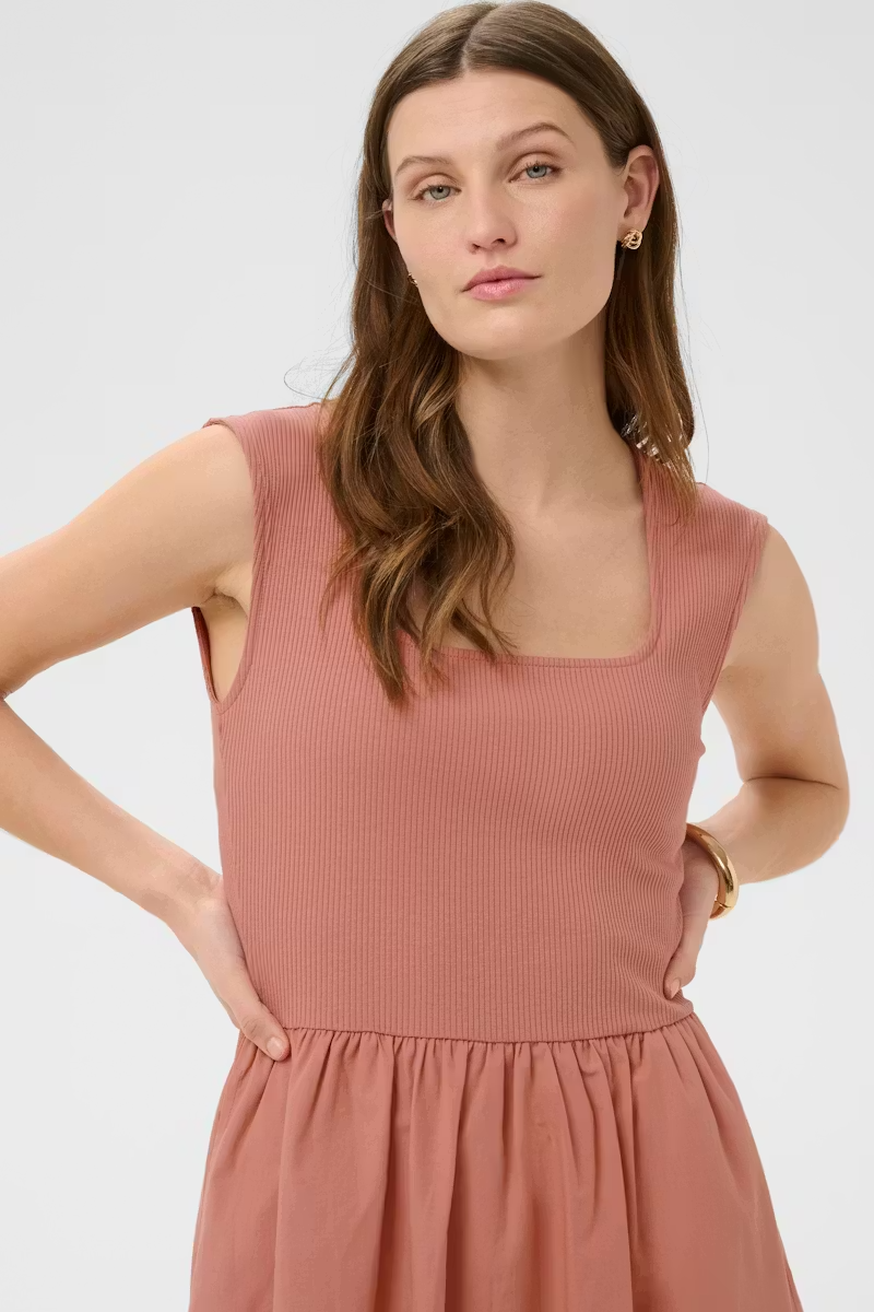 
                  
                    SLSIMONE PHOEBE Ash Rose Dress
                  
                