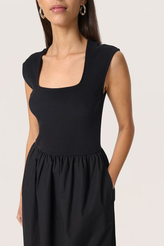 
                  
                    SLSIMONE PHOEBE Black Jersey Dress
                  
                