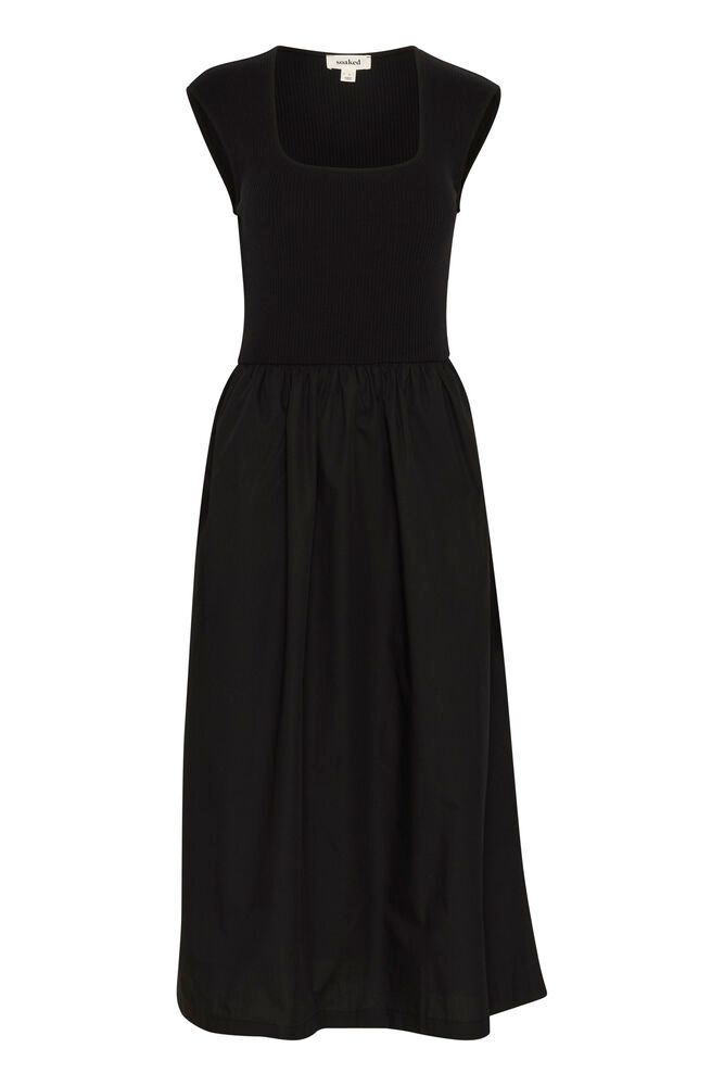 SLSIMONE PHOEBE Black Jersey Dress