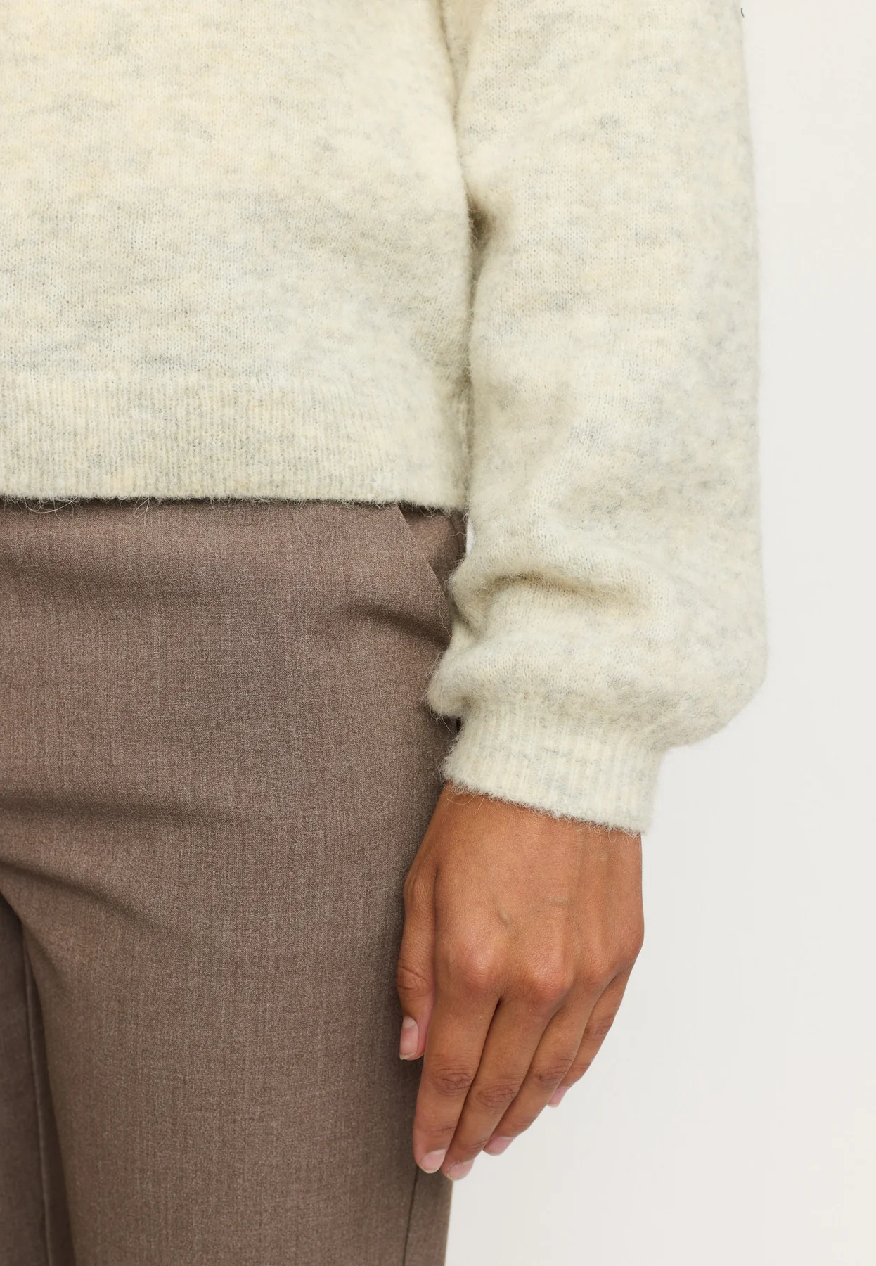 
                  
                    SRALLISON Pumice Stone Melange Knit Jumper
                  
                