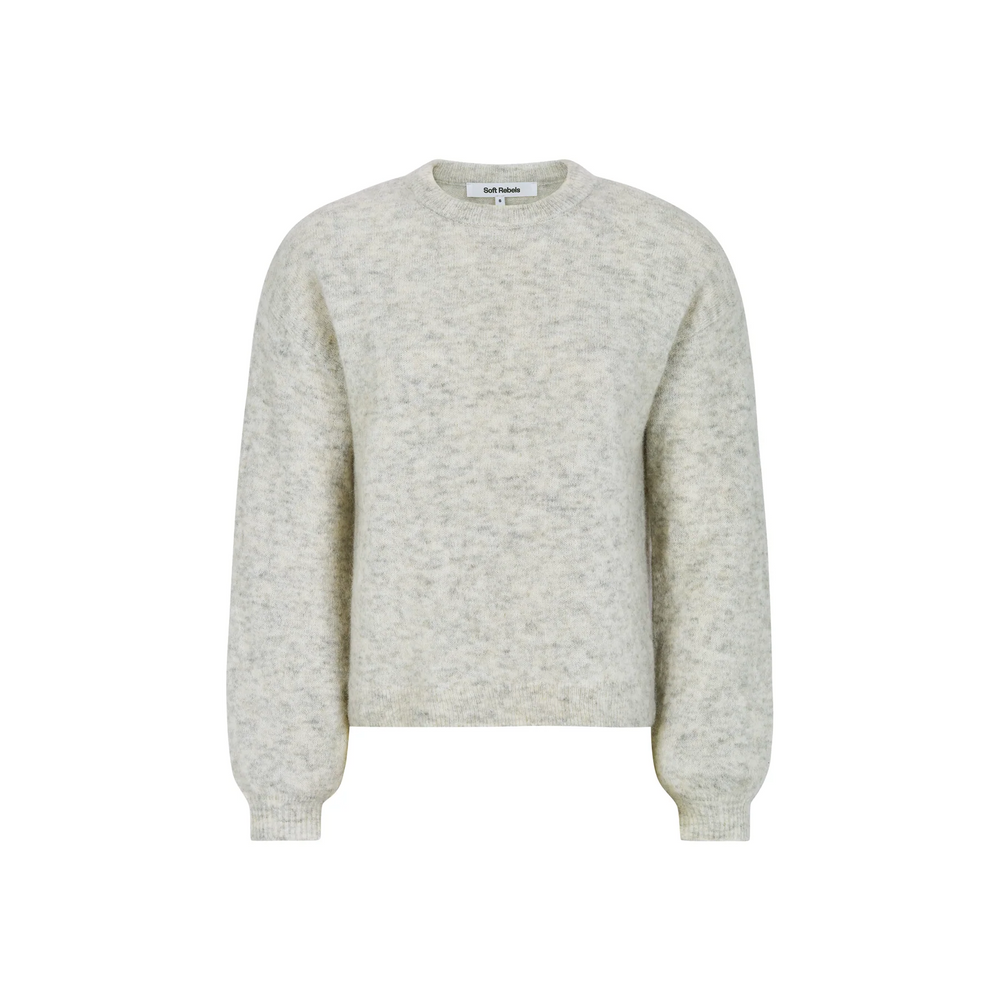 SRALLISON Pumice Stone Melange Knit Jumper