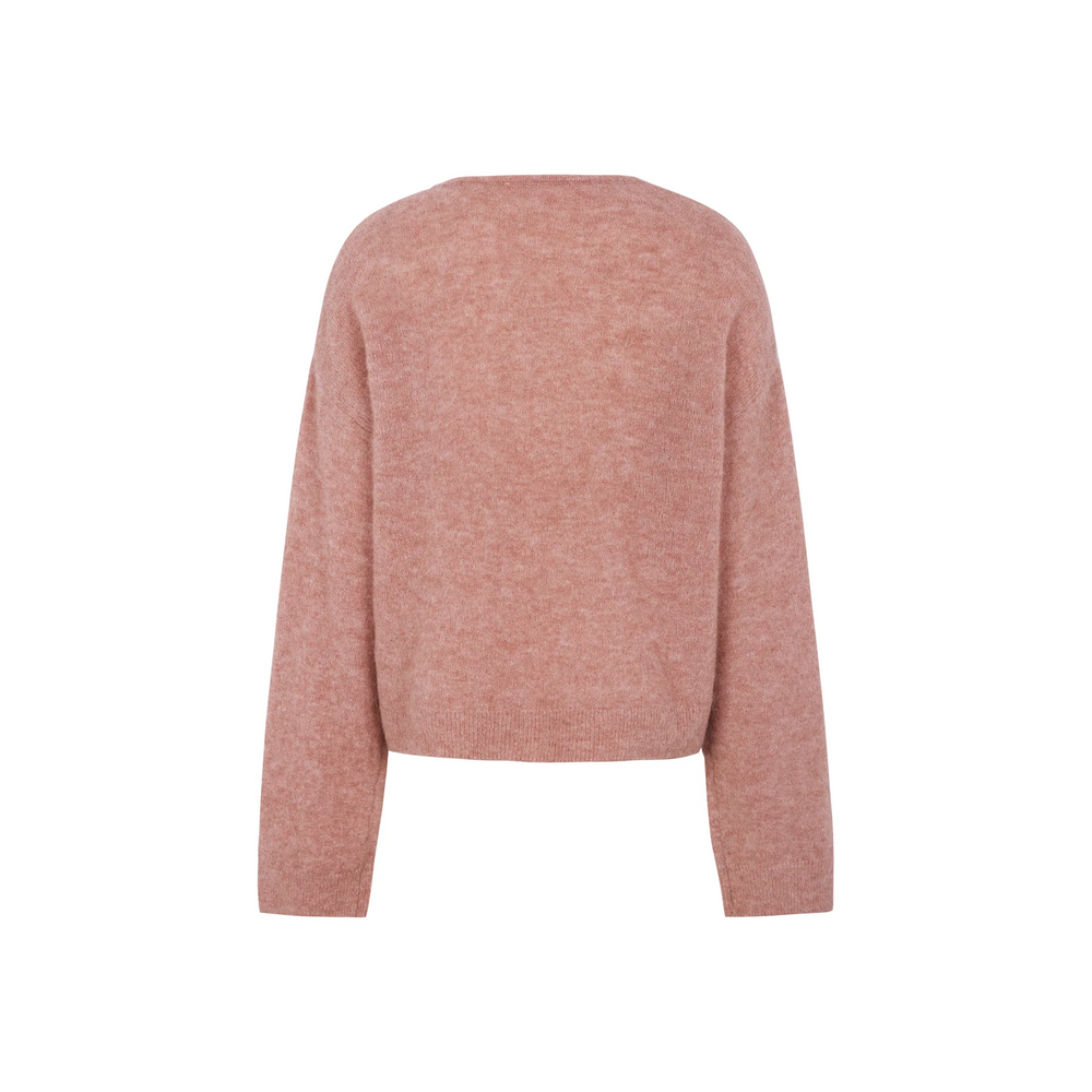 
                  
                    SRALLISON Rose Dawn Melange V-Neck Knit Jumper
                  
                