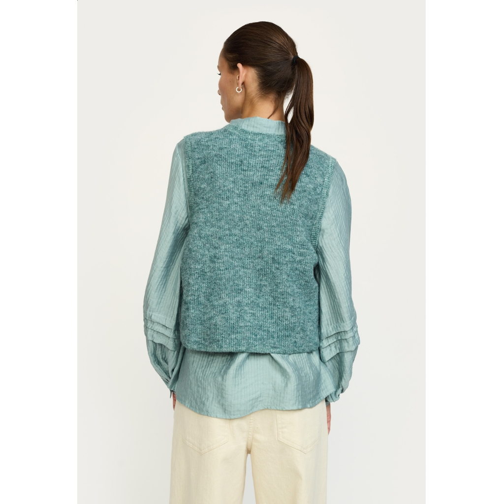 
                  
                    SRALLIY ABYSS MELANGE STRICKWESTE JUMPER
                  
                