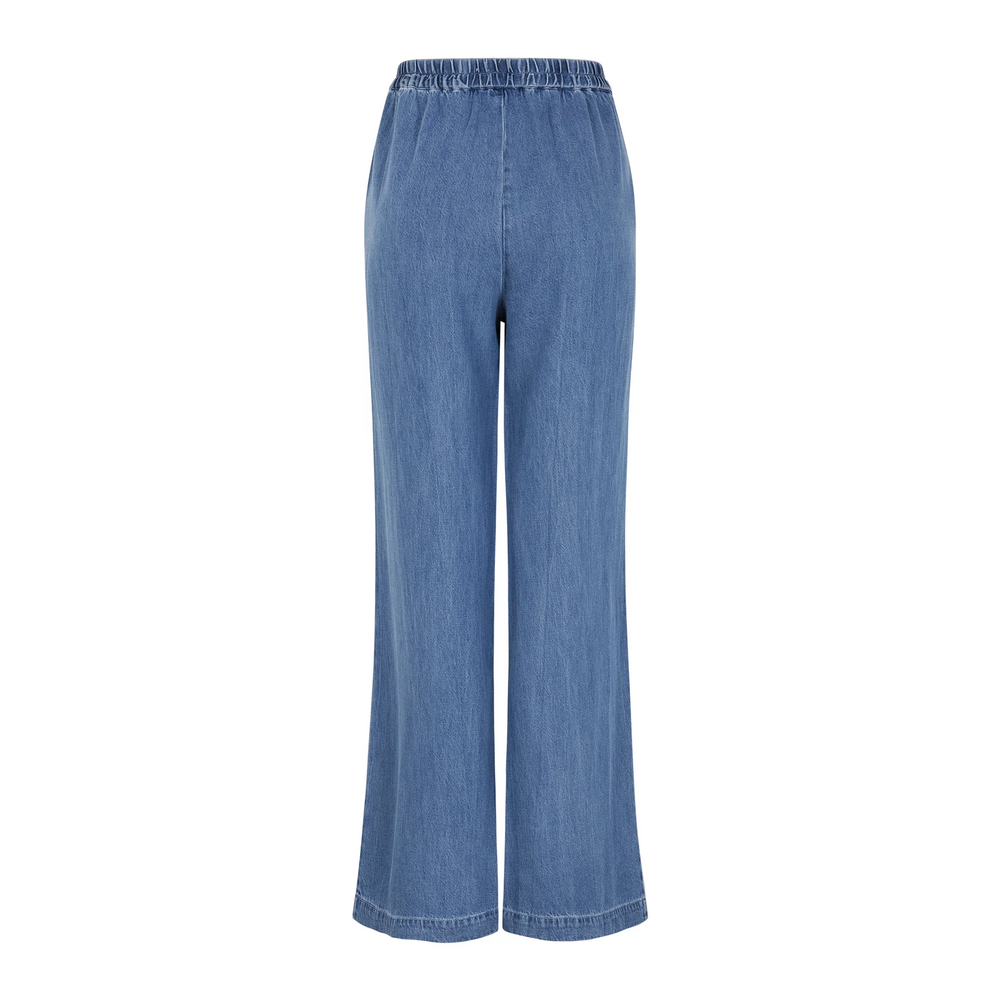 
                  
                    SRCHRISTY Greyish Light Blue Trousers
                  
                