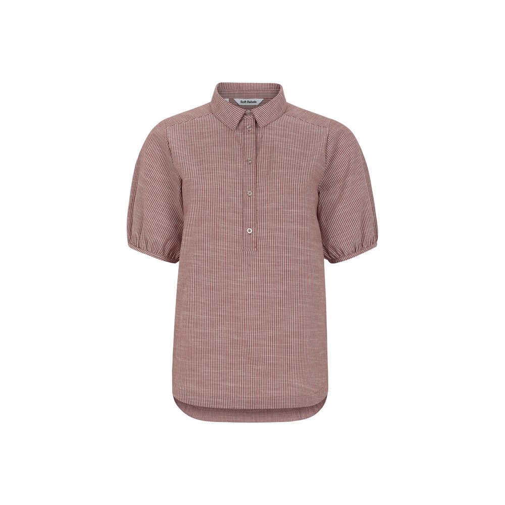 SREBBI Brandy Brown Blouse