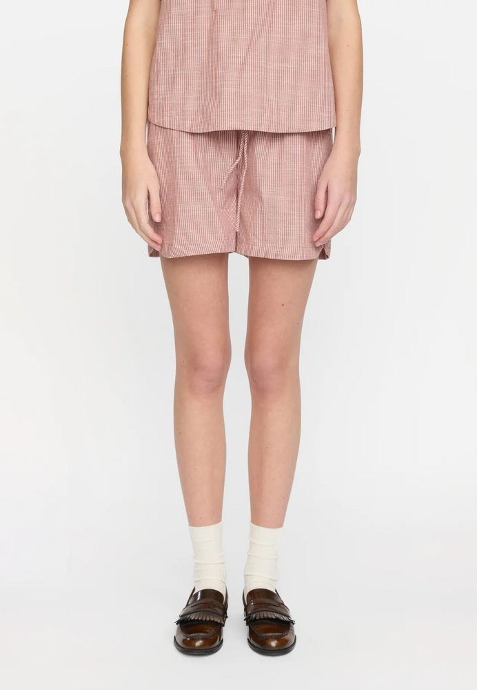 
                  
                    SREBBI Brandy Brown Shorts
                  
                