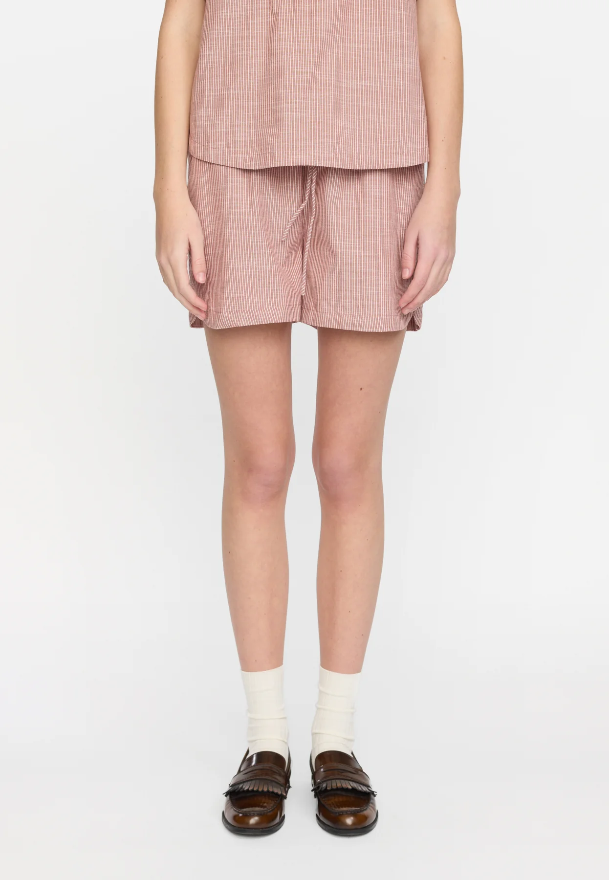 
                  
                    SREBBI Brandy Brown Shorts
                  
                