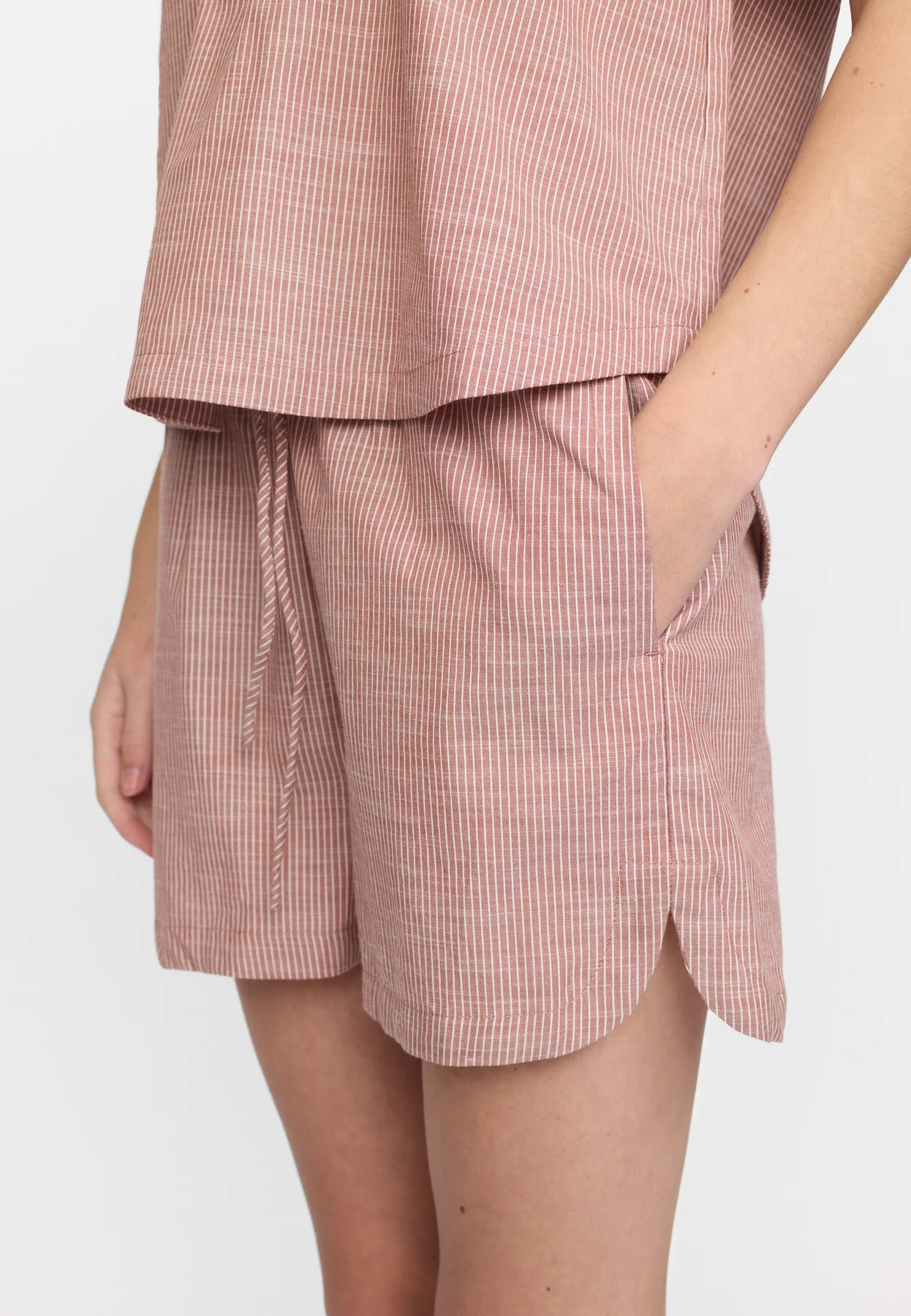 
                  
                    SREBBI Brandy Brown Shorts
                  
                