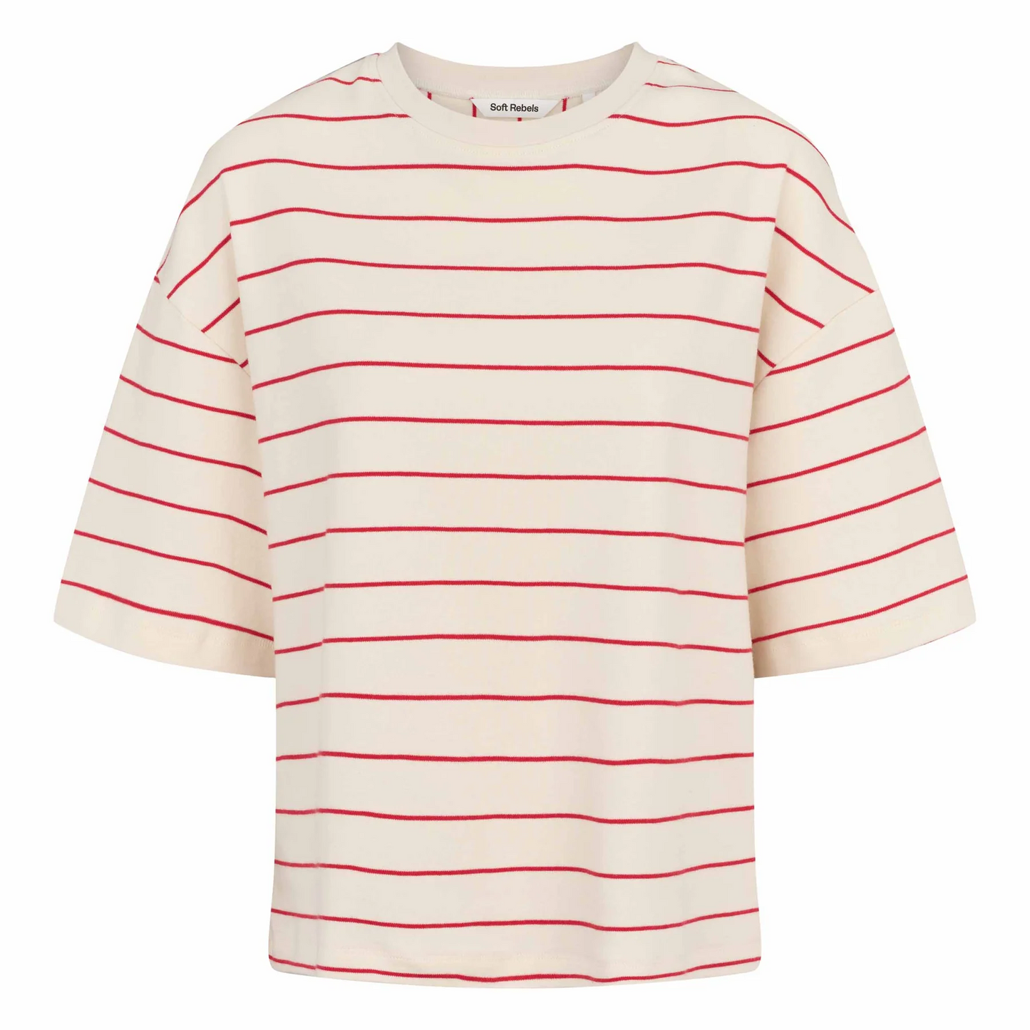 
                  
                    SRELORA HELLA Arctic Wolf Racing Red Stripes T-Shirt
                  
                