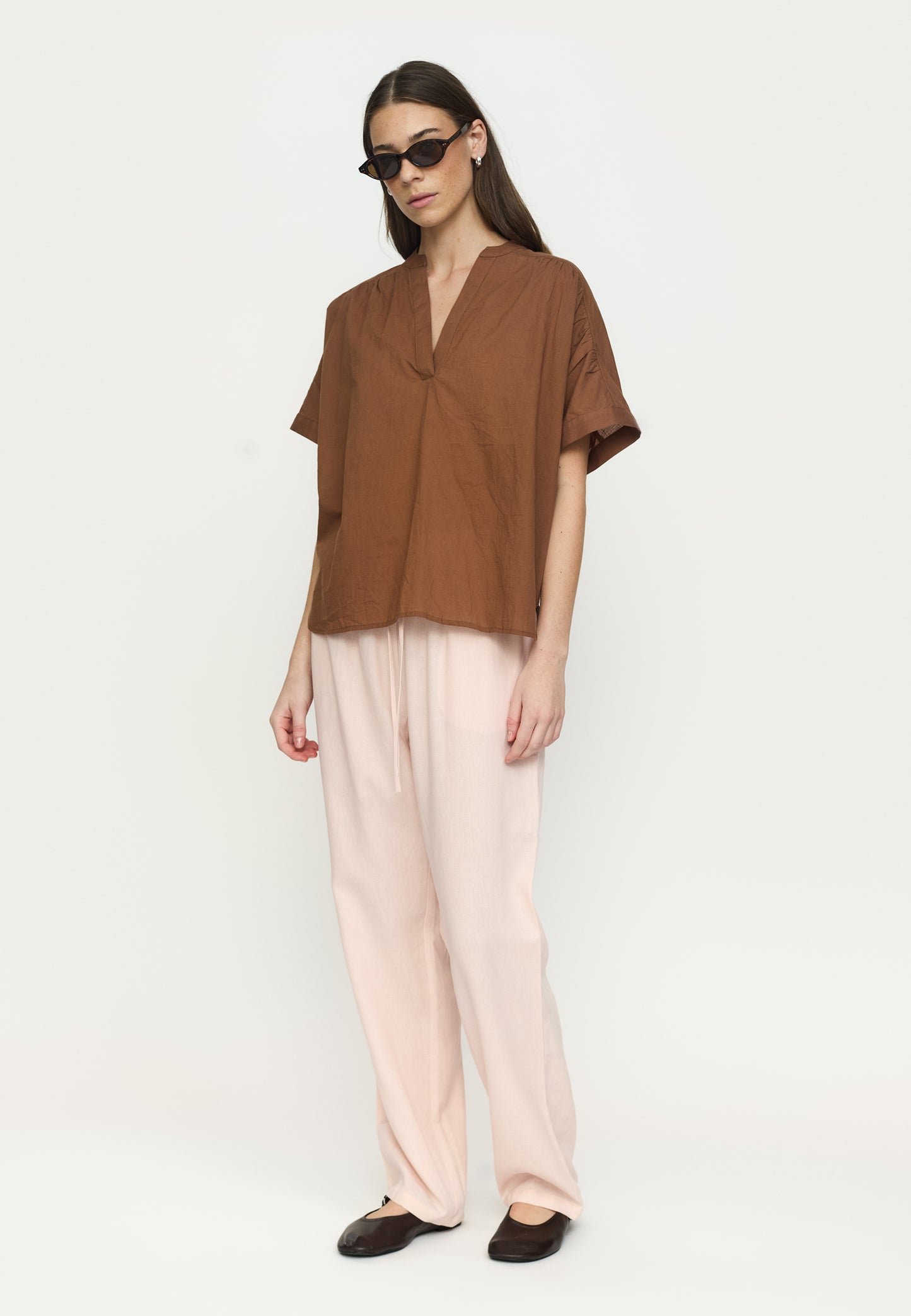 
                  
                    SRGALLIA Bison Blouse
                  
                