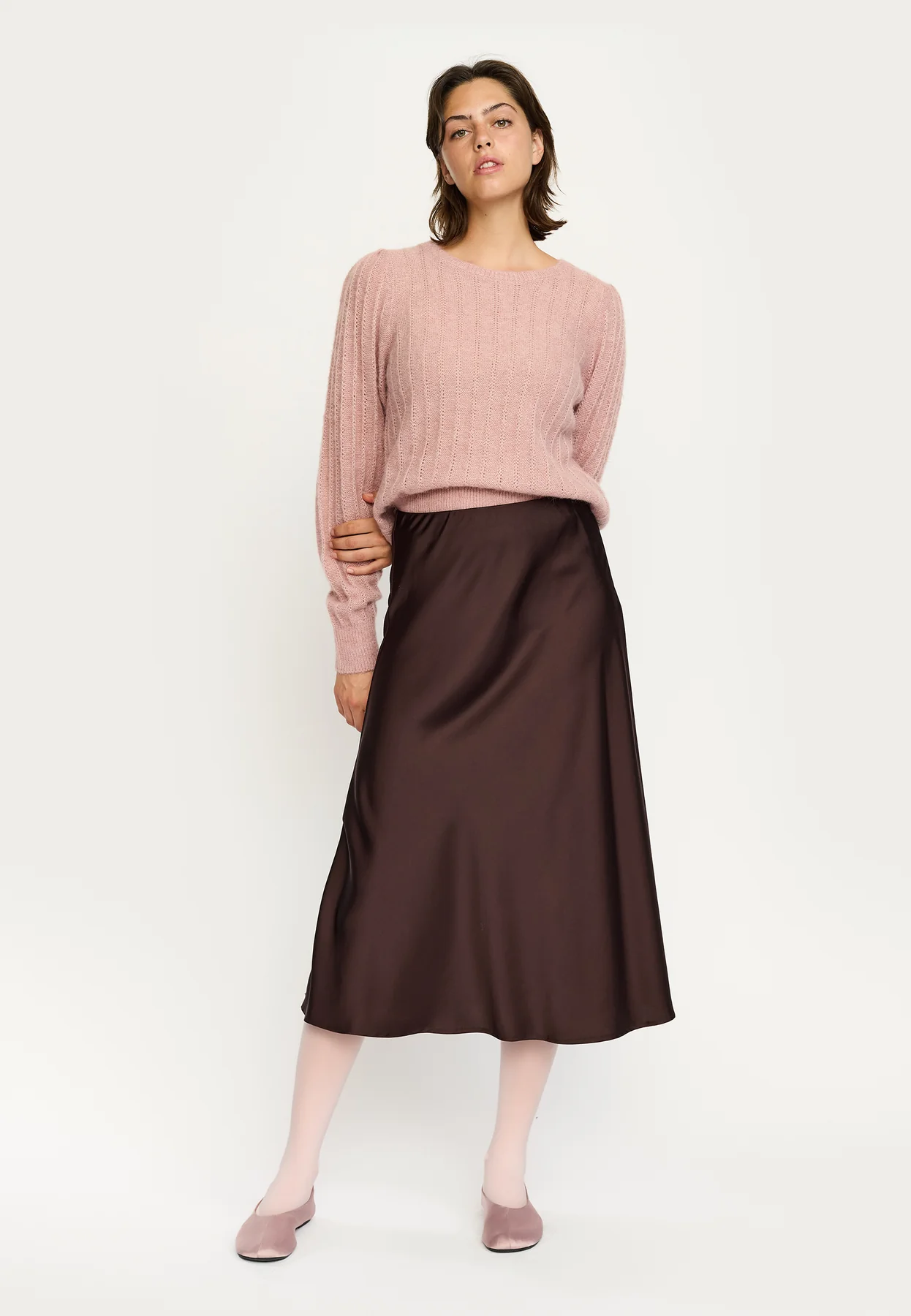 
                  
                    SRTONES Misty Rose Knit Jumper
                  
                