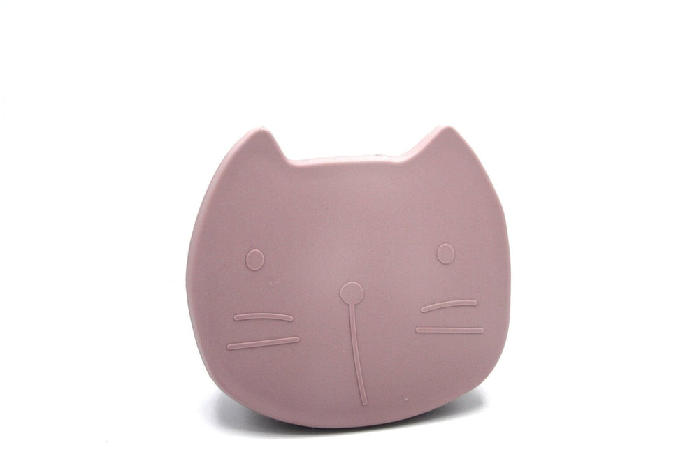 PIPPA Dusty Mauve Die Katze Silikon-Lunchbox