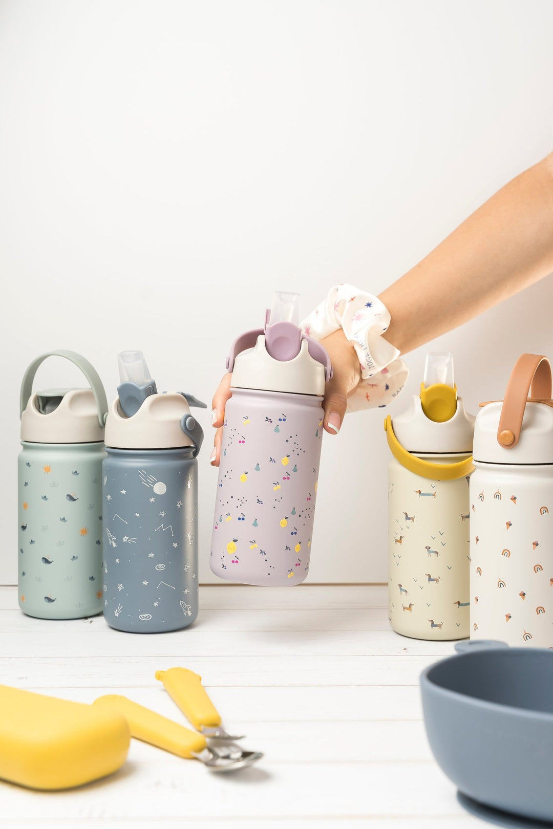 
                  
                    Isolierflasche aus Edelstahl „Rainbow“ für Kinder
                  
                