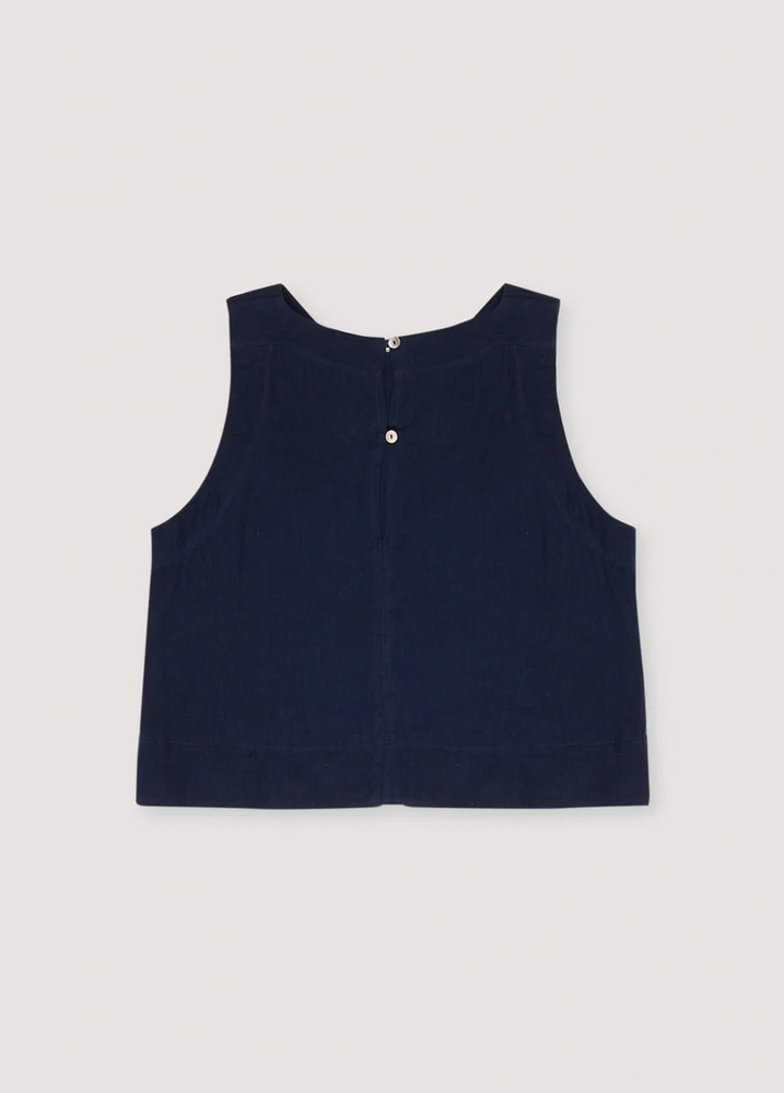 
                  
                    HERA Marineblaue Leinenbluse
                  
                