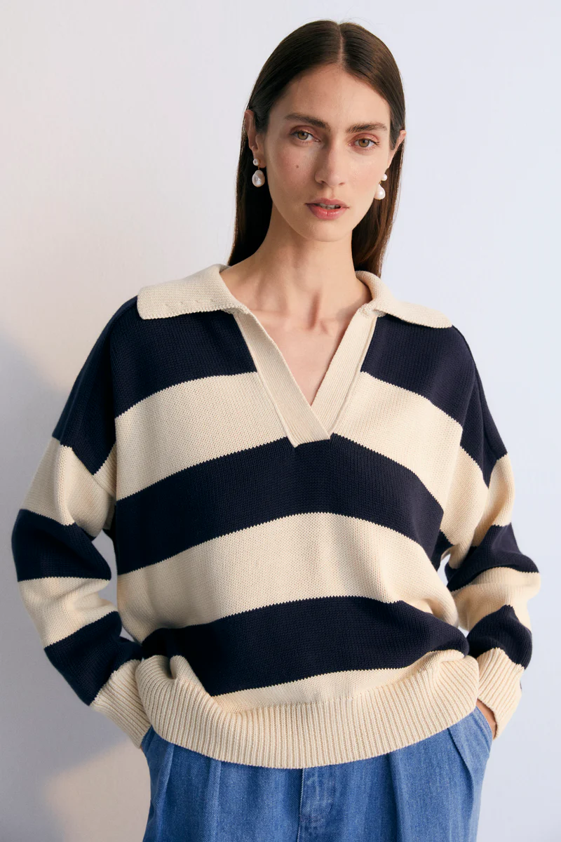 
                  
                    NAXOS Navy Jumper
                  
                
