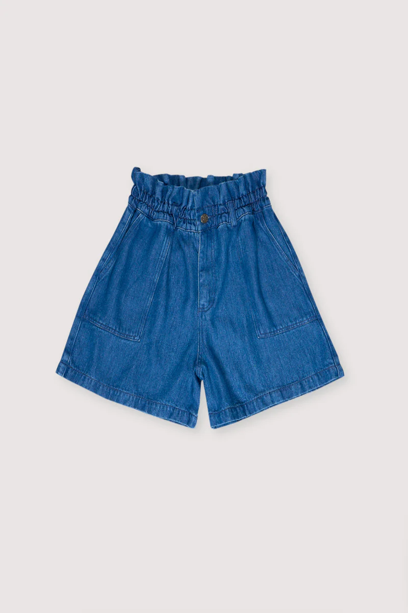 PIREO Blue Denim Shorts