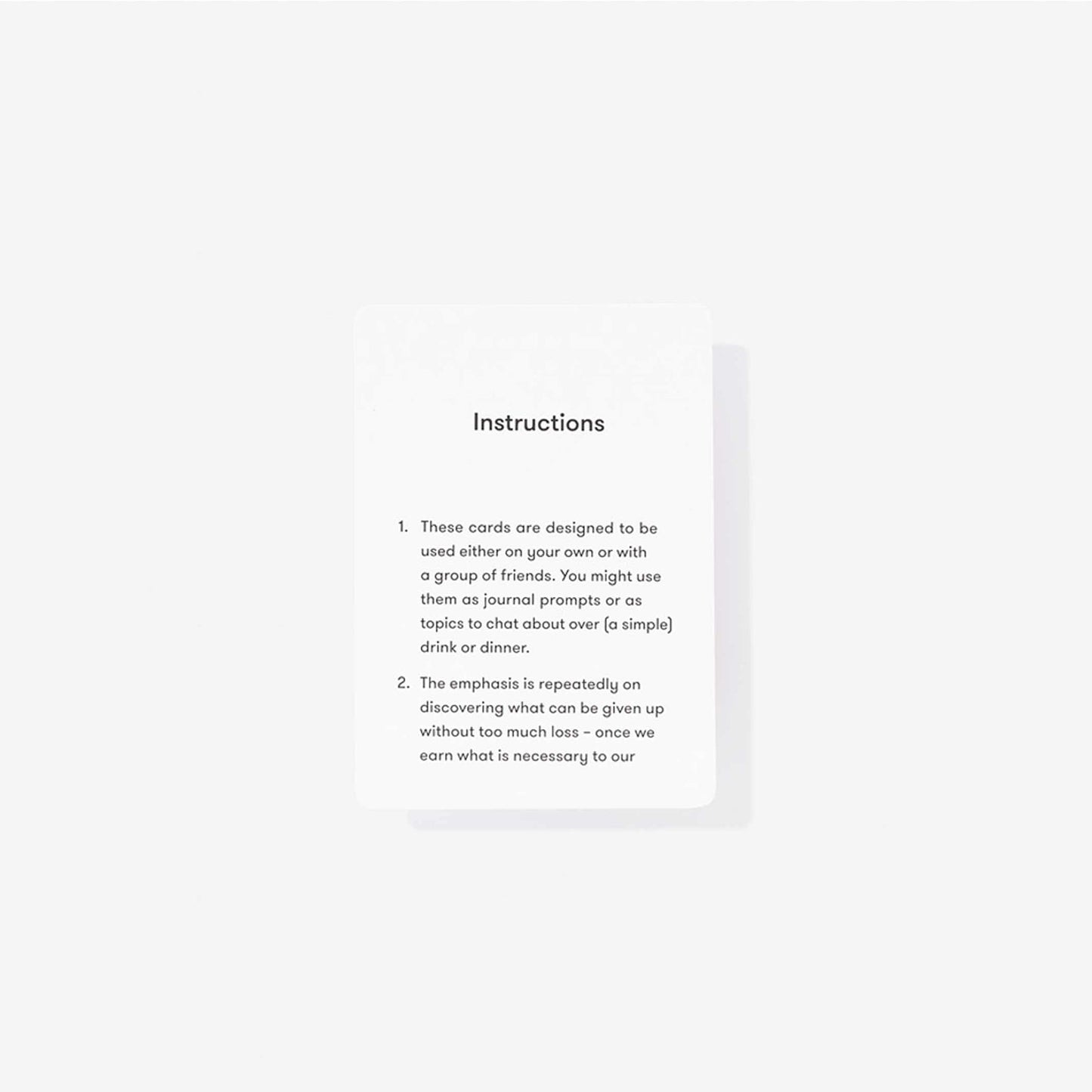 
                  
                    Simplicity-Kartenspiel
                  
                
