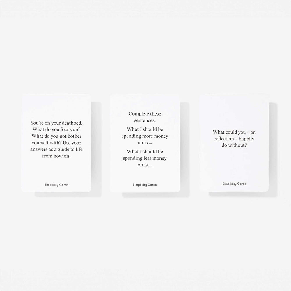 
                  
                    Simplicity-Kartenspiel
                  
                
