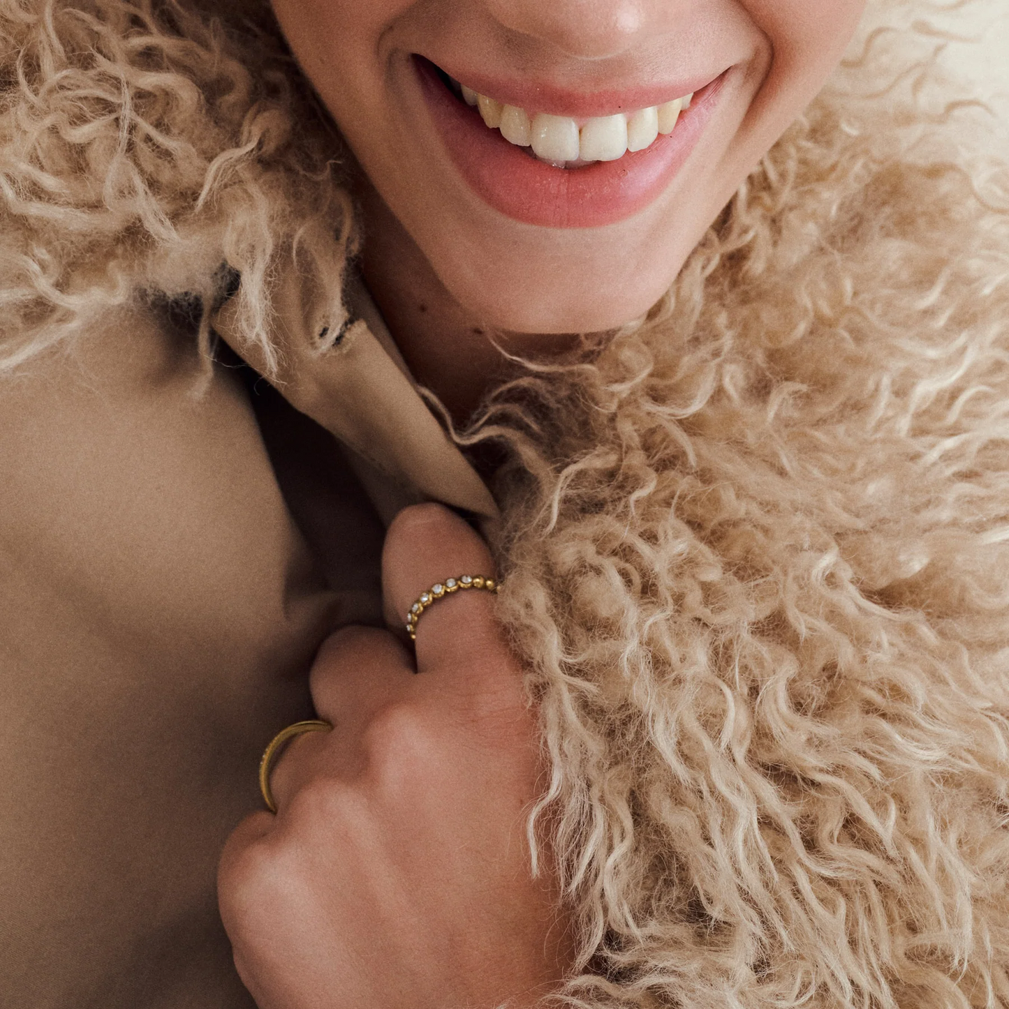 
                  
                    PERNILLA Gold Crystal Ring
                  
                