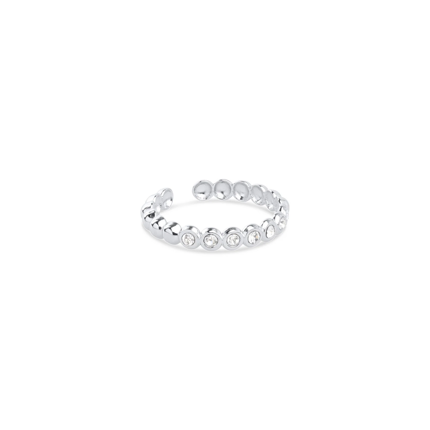 
                  
                    PERNILLA Silver Crystal Ring
                  
                