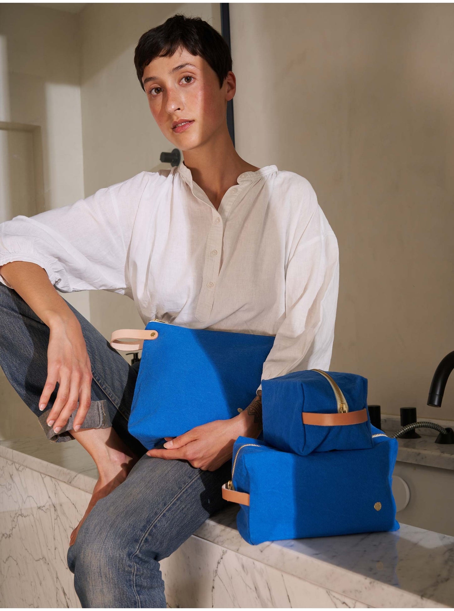 
                  
                    IONA Bleu Mecano Toiletry Bag
                  
                