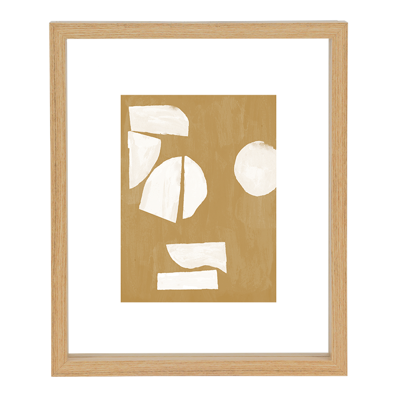 FLOATING AESTHETIC Medium Natural Photo Frame