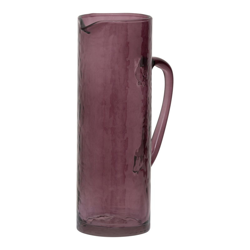 
                  
                    Hammered Fudge Glass Jug
                  
                