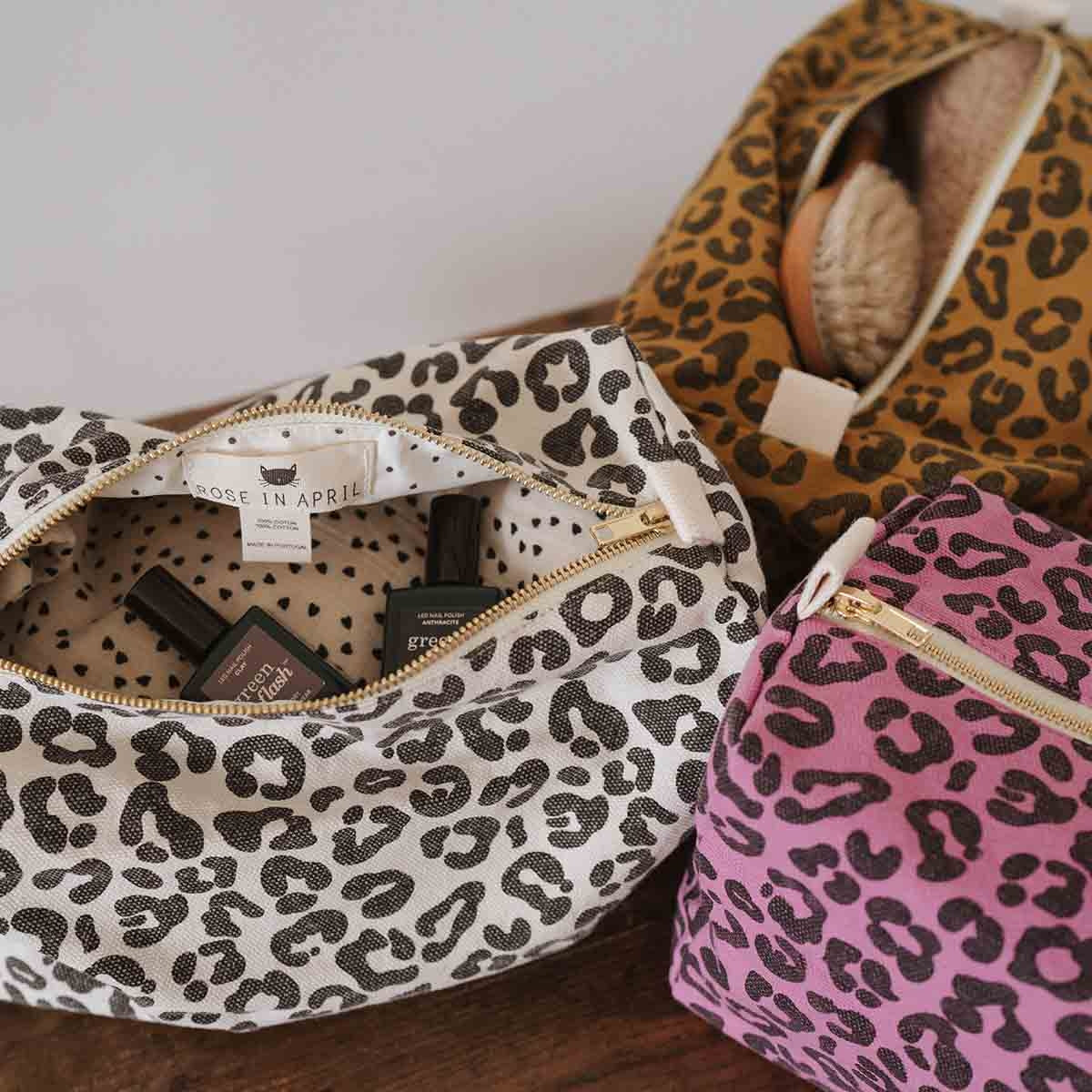 
                  
                    Caramel Leopard Print Toilet Bag
                  
                