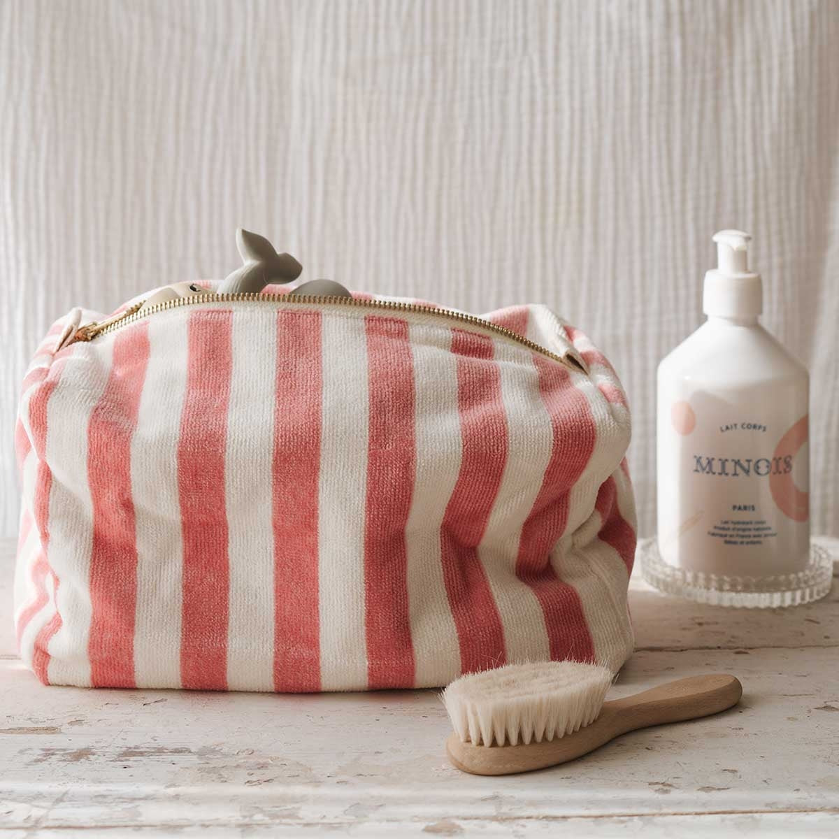 
                  
                    VIC Strawberry Stripe Print Toilet Bag
                  
                